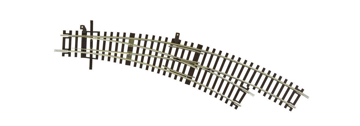 Roco HO/OO 42473 Curved Right-hand Turnout (Point) BWr 3/4
