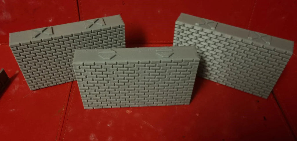 3D Designs OO Gauge Girder Bridge - Double track, double span c/w support pillars