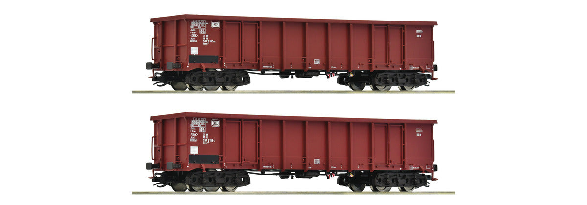 Roco TT 6680016 Open Wagon Eanos DB - Set of 2
