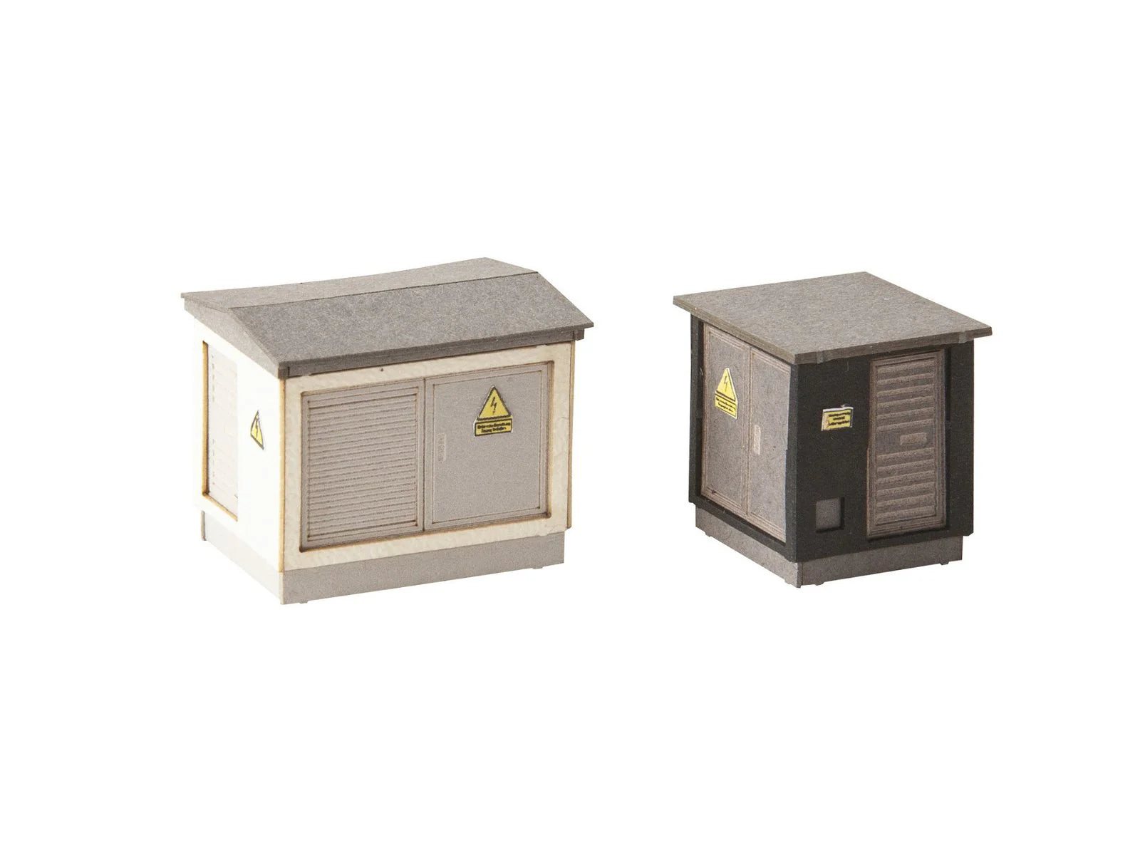 N14439  Transformer boxes  - Laser cut kit TT Scale