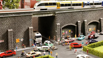 Noch 48058 TT Scale Arcade wall -  L25.8 cm x 9.8 cm