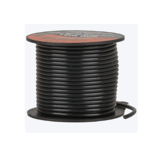 Wire - Black 7.5A Multi-strand .2mm 18AWG - 10 meter roll