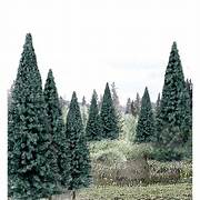 Woodland TR1588 Trees Spruce. Height 100-150mm - Value pack of 13