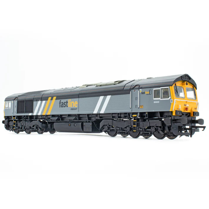 Accurascale ACC3028-DCC OO Gauge Class 66 Diesel Loco - Fastline 66302 - DCC & sound fitted