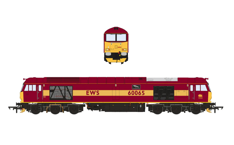 Accurascale ACC2897 Class 60 Diesel Loco - EWS late. DCC ready