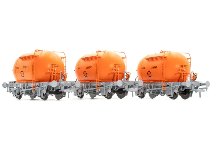 Accurascale IRM1194  OO gauge CIE Bulk Cement wagon  Orange and grey