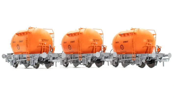 Accurascale IRM1192  OO gauge CIE Bulk Cement wagon Orange and grey