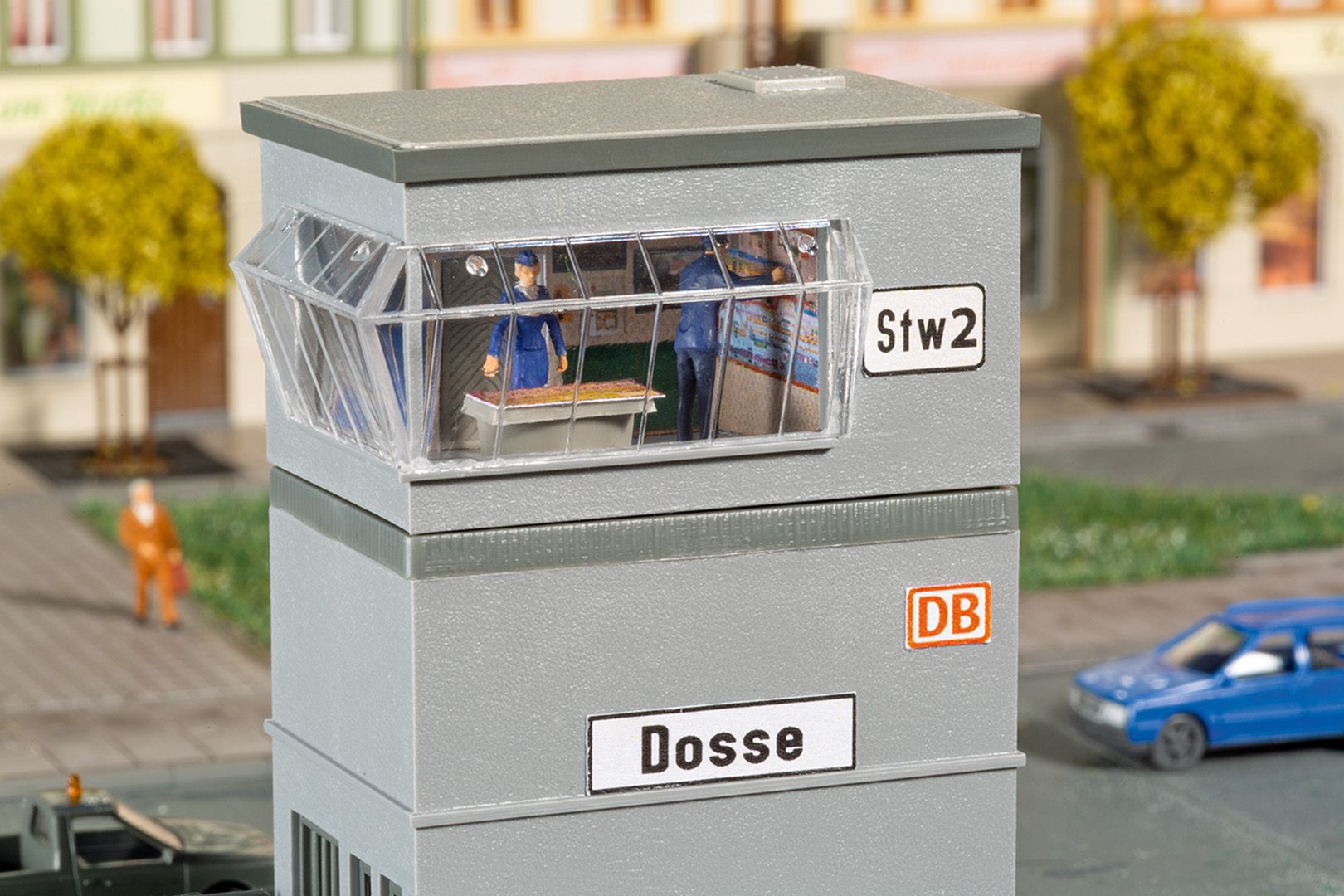 Auhagen 13358 TT Scale Dosse Modern Signal Box