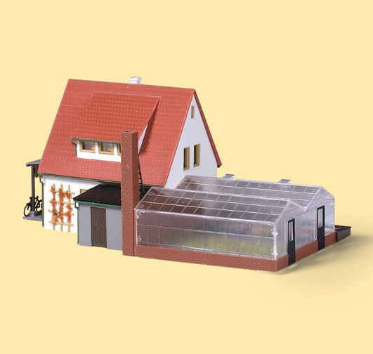 Auhagen 12235 TT/HO Scale House with Glass houses