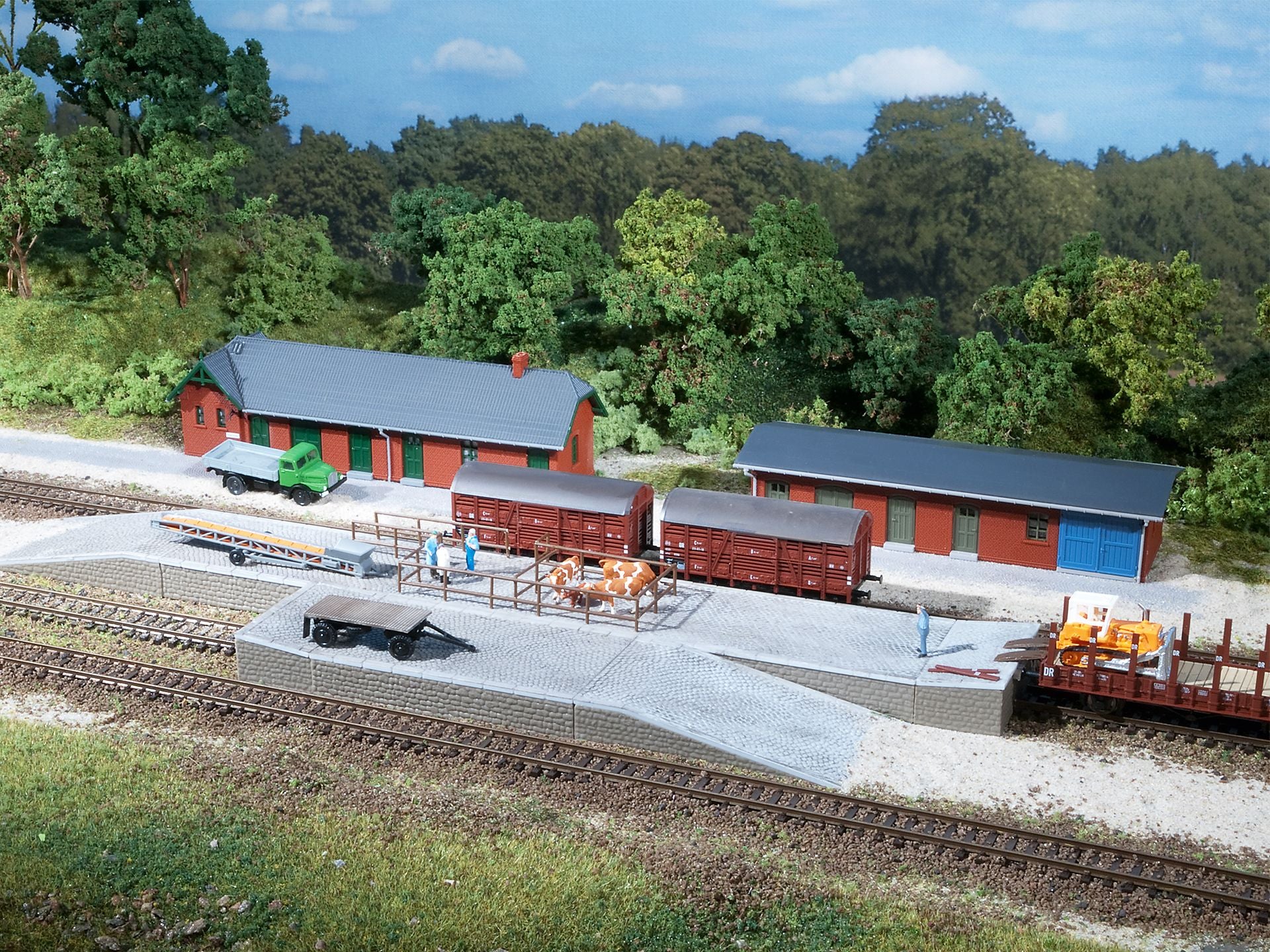 Auhagen 13271 TT Scale Loading dock