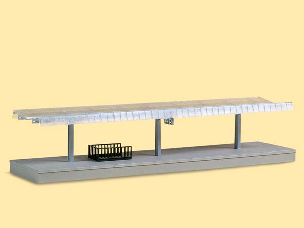 Auhagen 13303 Modern Platform with Glass roof Canopy