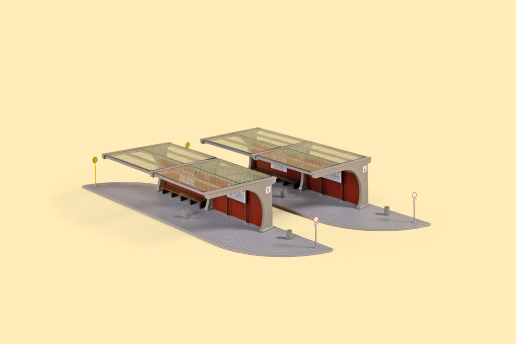 Auhagen 13350 TT 120 Scale Bus Station Extension