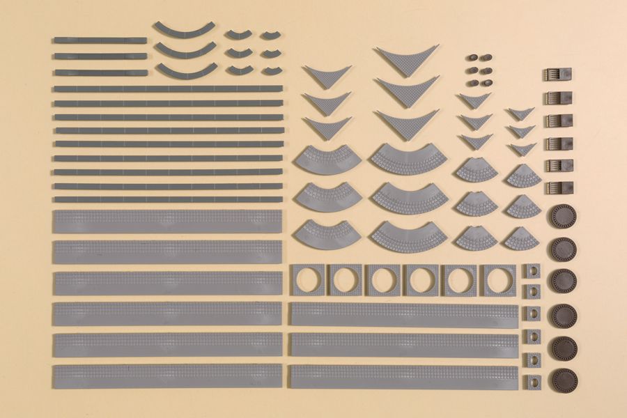 Auhagen 42656 TT/HO Kerb & Gutter Kit