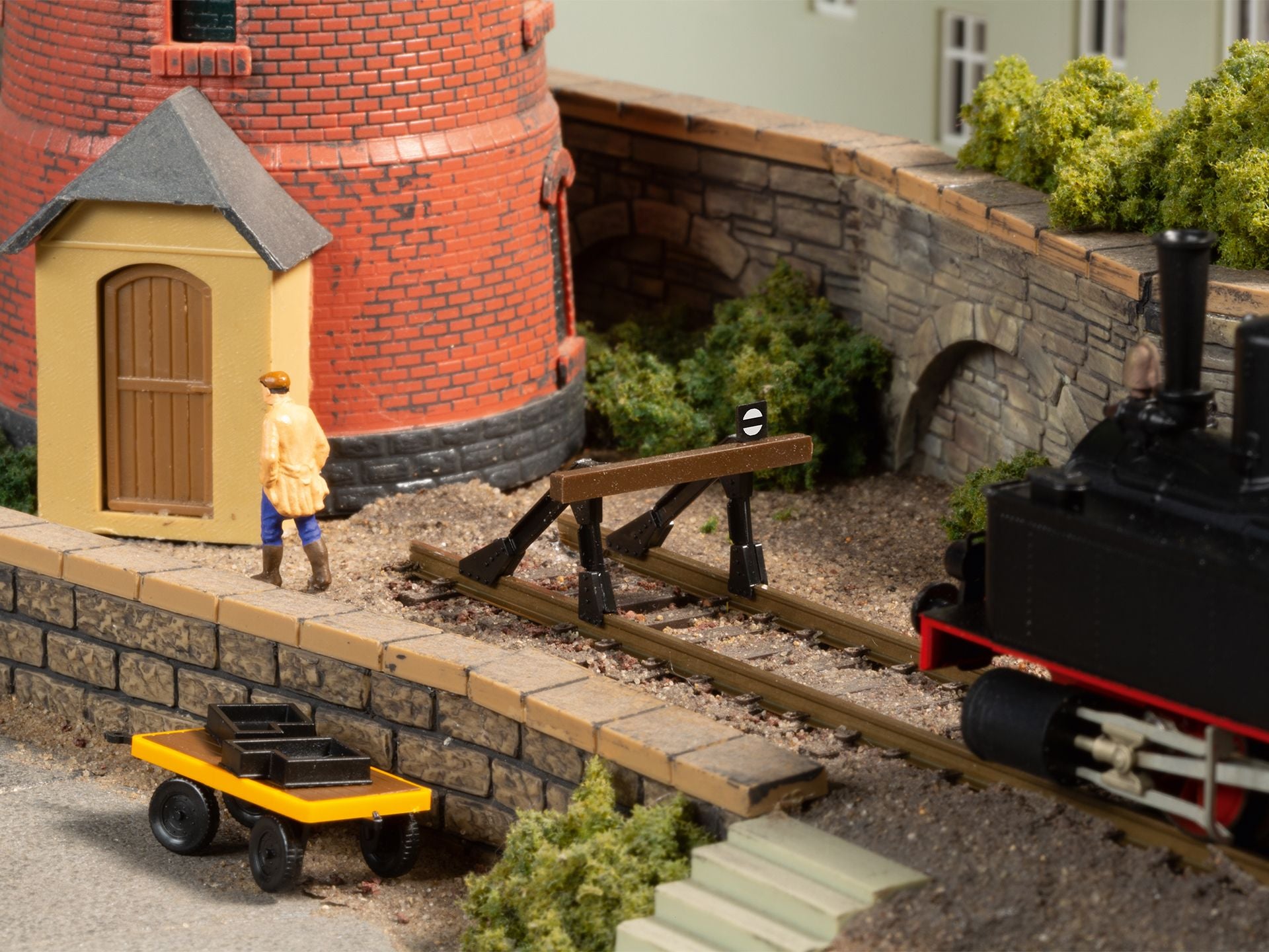 Auhagen 43668 TT Gauge Buffer stop (Qty 2)
