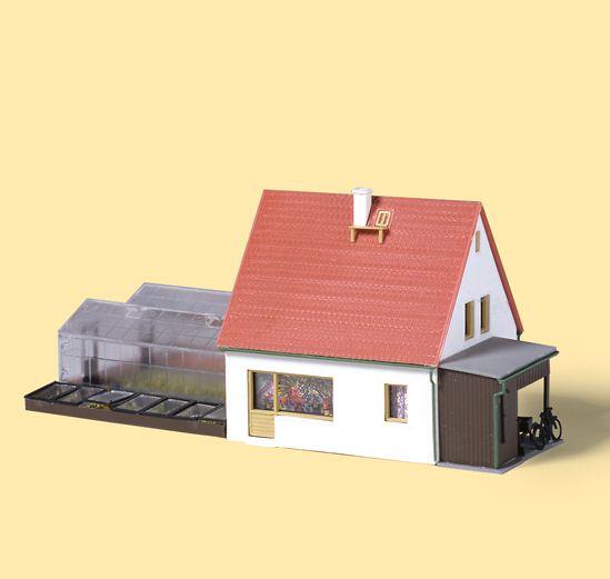 Auhagen 12235 TT/HO Scale House with Glass houses