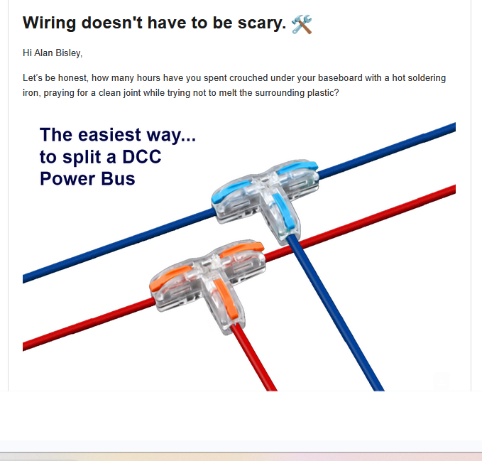 Layout Concepts  DCW-iT.12 Solderless T Link Connectors (12 Pack)