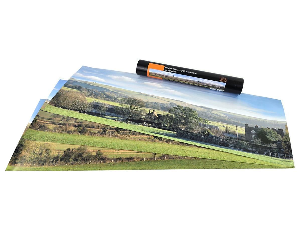GM3700102 Countryside medium photo backdrop  TT 1:120 scale
