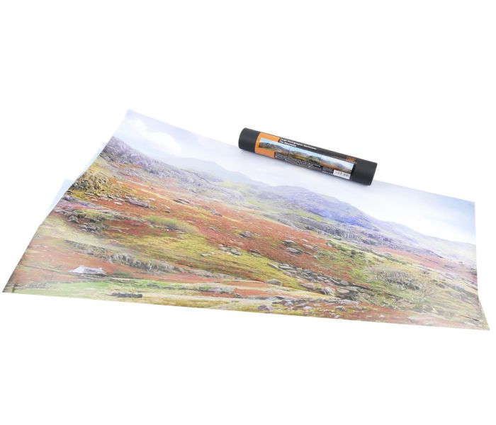 Gaugemaster GM710  Mountains - Photo backscene Large 2744 x 304 HO/OO