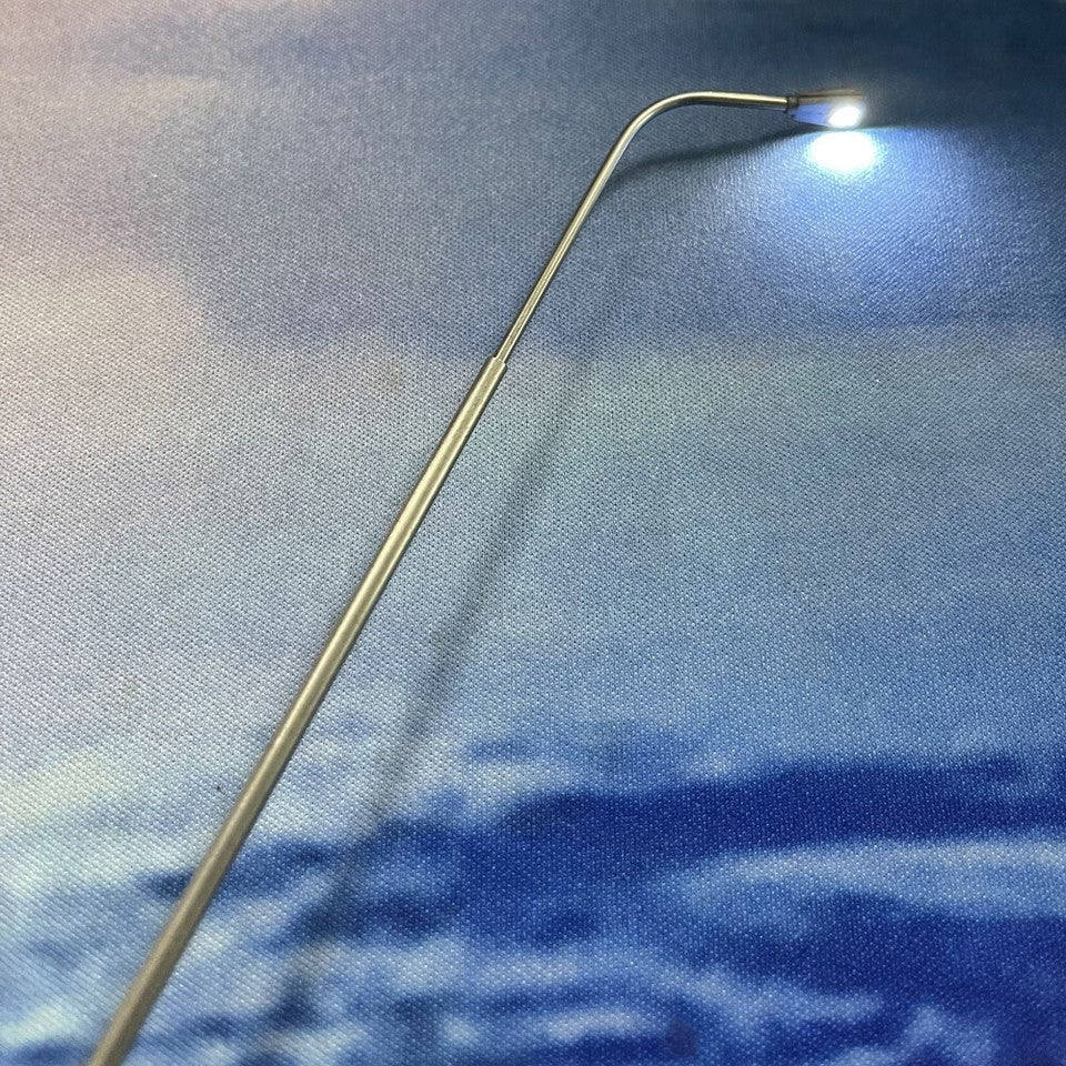 LED Light Pole Single - for Station, Street or Yard HO/OO & TT Scales  (Pack of 5)