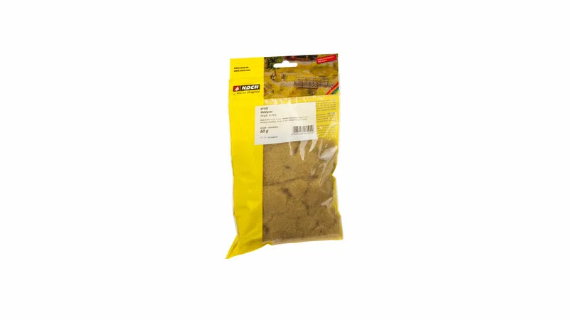 Noch 07101 Wild Static grass 6mm Beige - 50gm Bag