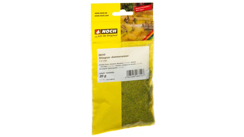 Noch 08310 Static Grass 2.5mm - Summer meadow- 20gm Bag