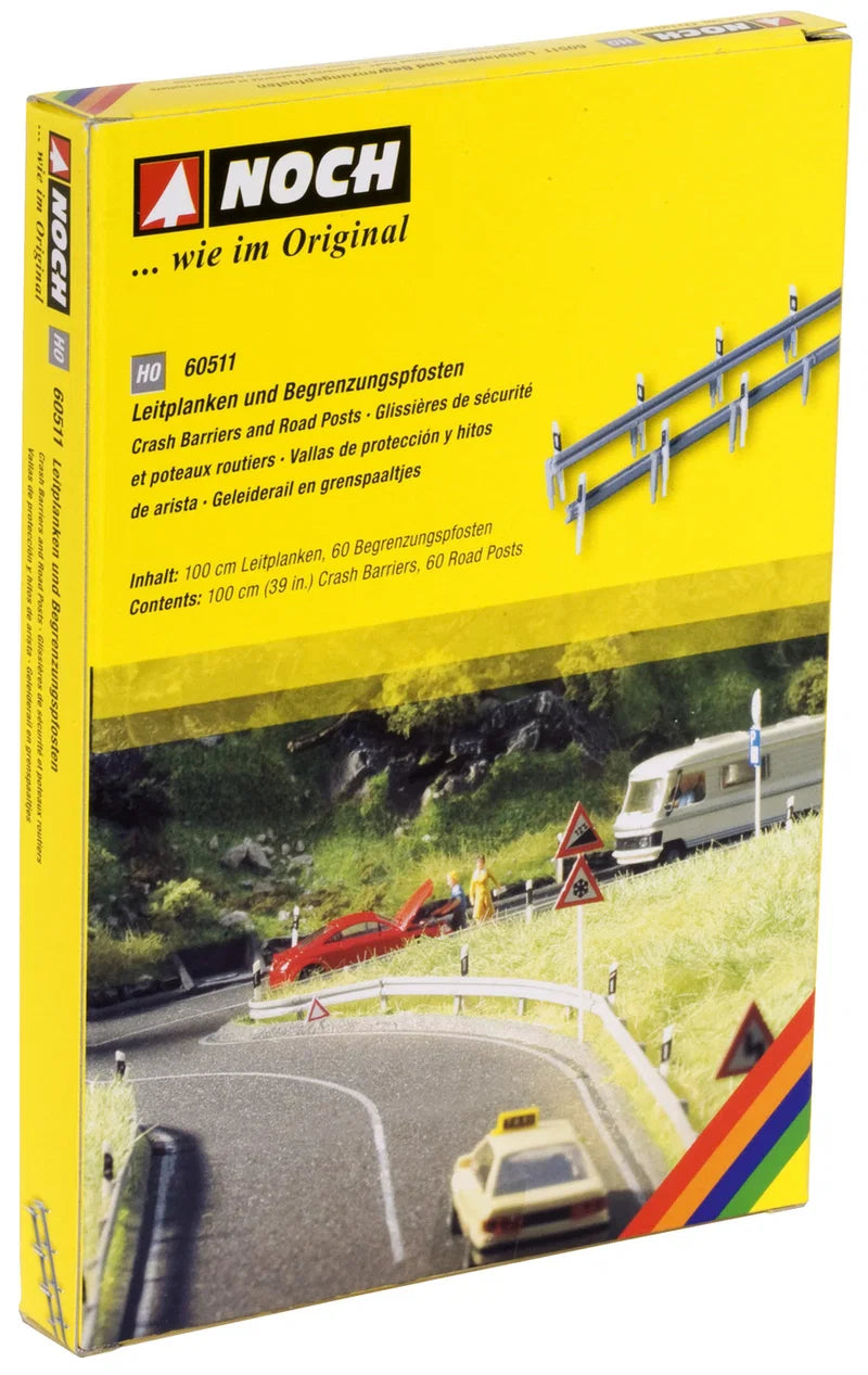 GM381 Gaugemaster/Noch 60511 HO/OO Roadside crash barriers