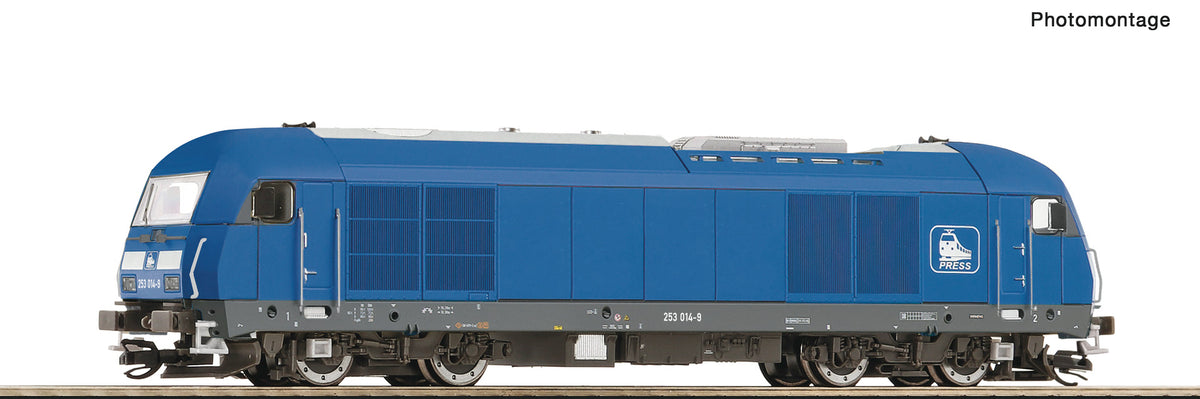 Roco 7390023 TT Gauge Diesel Locomotive 353 014-9 Press DCC & Sound