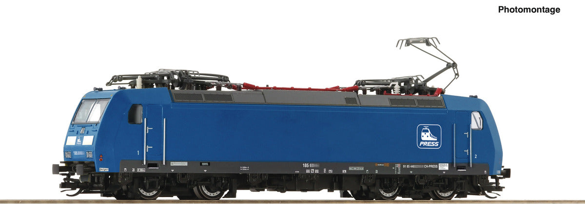 Roco TT 7590001 Electric Loco Class 185 Press blue with DCC and sound