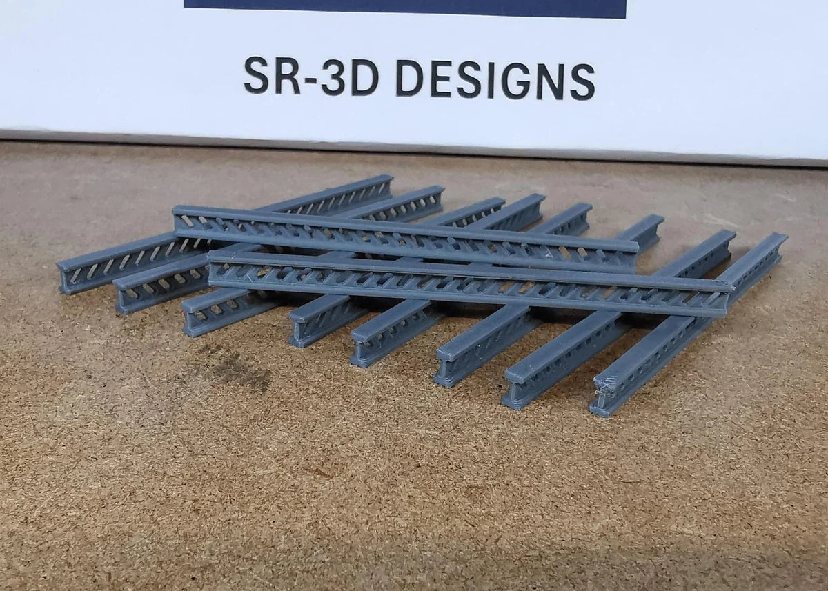 SR 3D Designs OO/HO Steel Girder beams (Set 10)