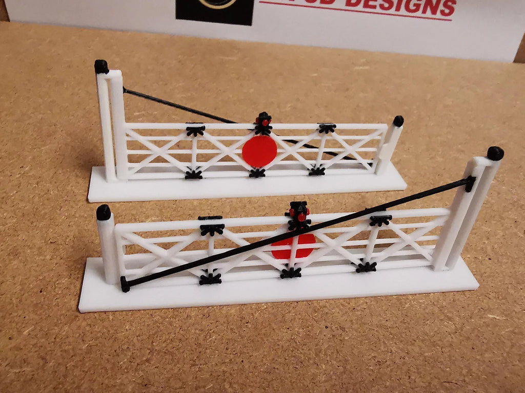 3D Designs TT Level crossing gates (Set of 2)