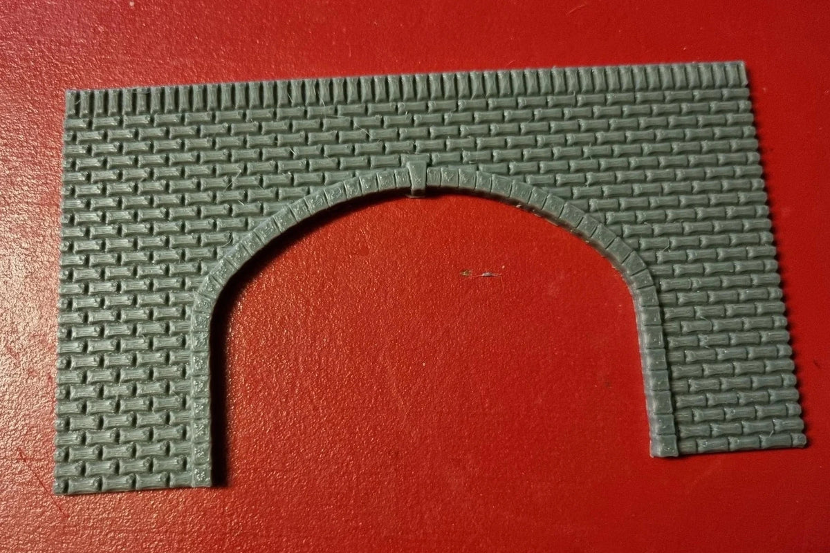 SR-3D Designs TT 120 scale brick double track Tunnel Portal
