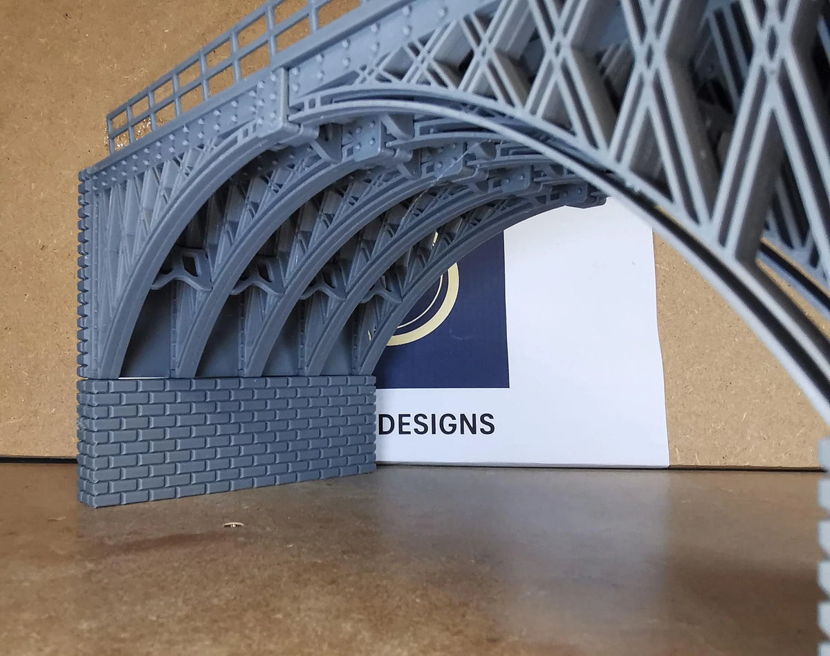 SR 3D Designs OO Gauge 1.76 Scale Steel Viaduct bridge - Single span detail