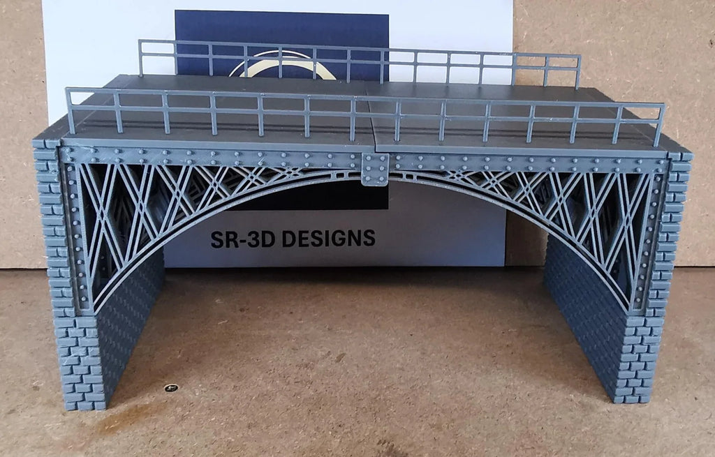SR 3D Designs OO Gauge 1.76 Scale Steel Viaduct bridge - Single span