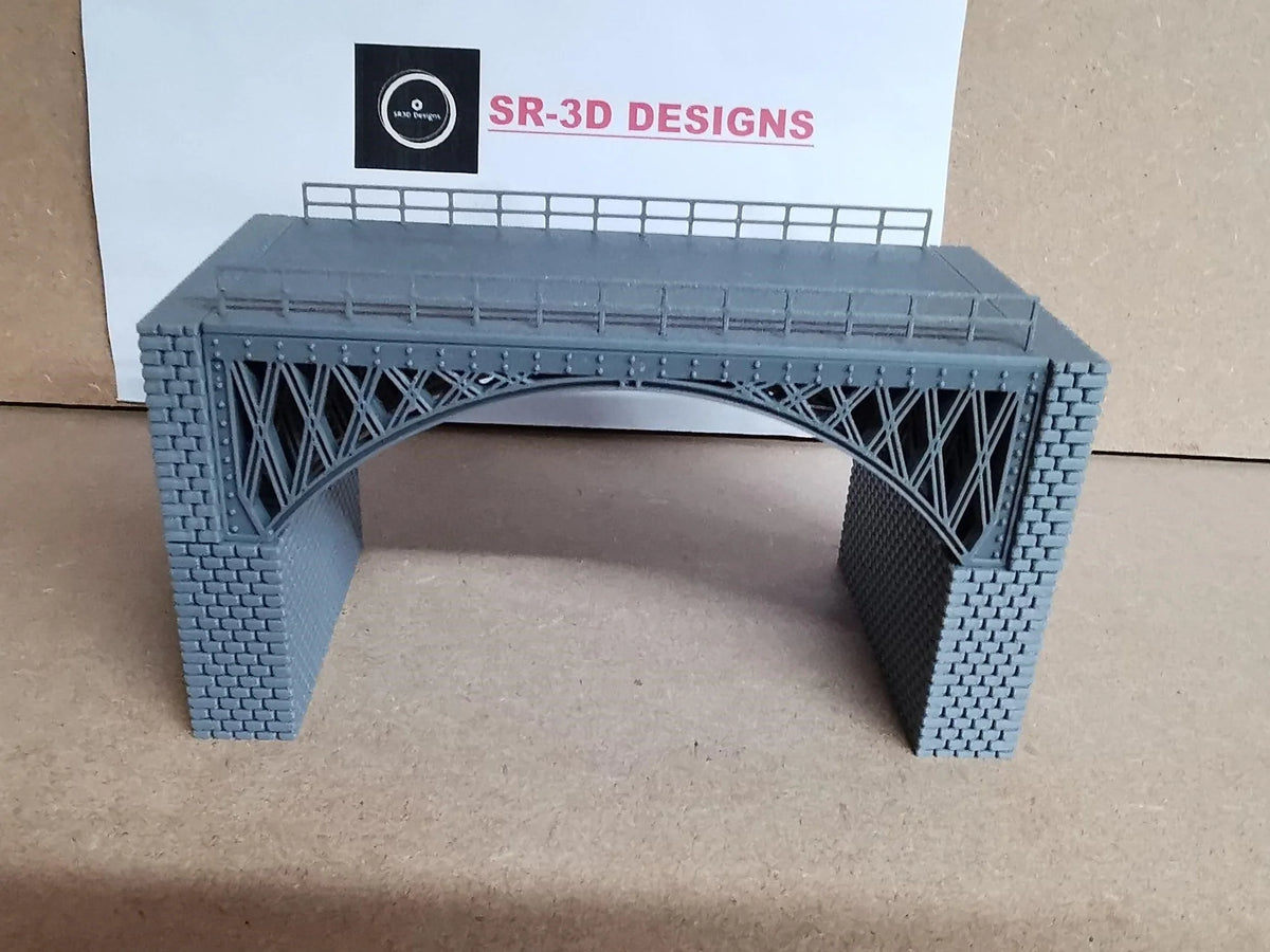 SR 3D Designs TT 120 Scale  Steel Viaduct bridge - Kit A Single span