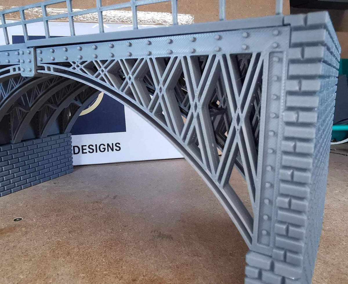 SR 3D Designs TT 120 Scale Steel Viaduct bridge - Kit B Extension span