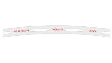 Template. Track Inches Tracksetta Track template HO/OO Gauge 762mm (30'') Radius – Model ...