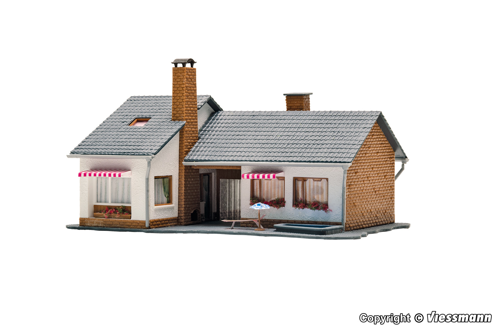 Viessmann 49368 TT Scale - detailed Country house Kit 