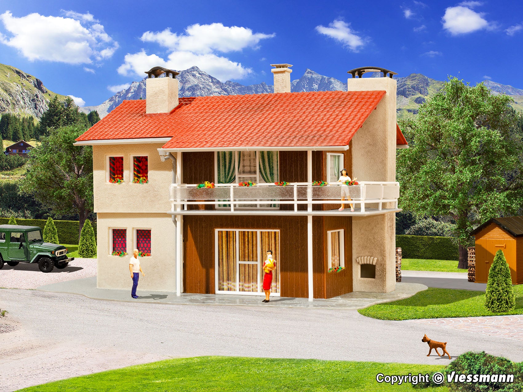 Viessmann 49360 TT Scale - Two story appartment building