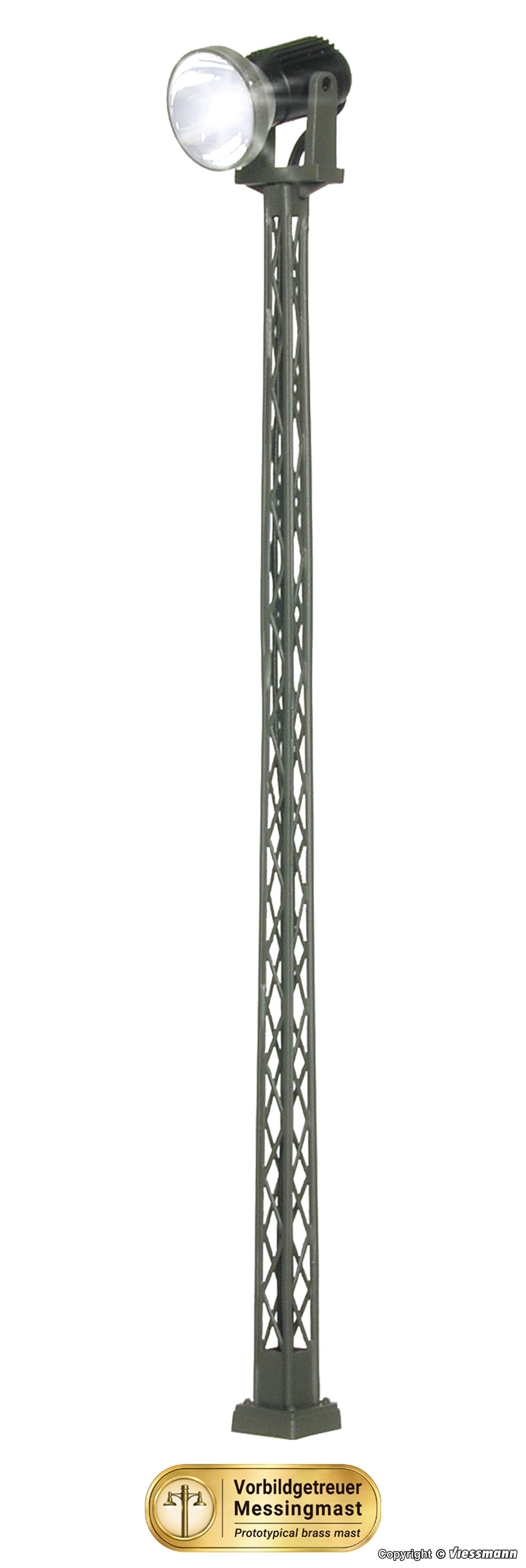 Viessmann VN6331 HO/OO Scale LED Yard Floodlight - 135mm Tall