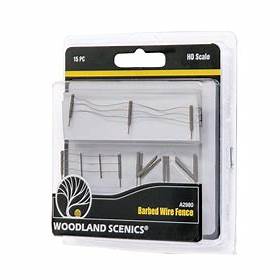 Woodland Scenics A2980 Barbed wire fence HO/OO gauge