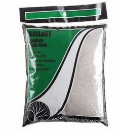 Woodland B81 Ballast Medium - Light Grey