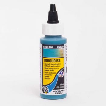 Woodland Scenics CW4520 Bottle of Water tint - Turqoise